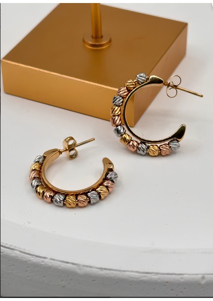 Vividcharm 3 Renkli Dorika Model Küpe