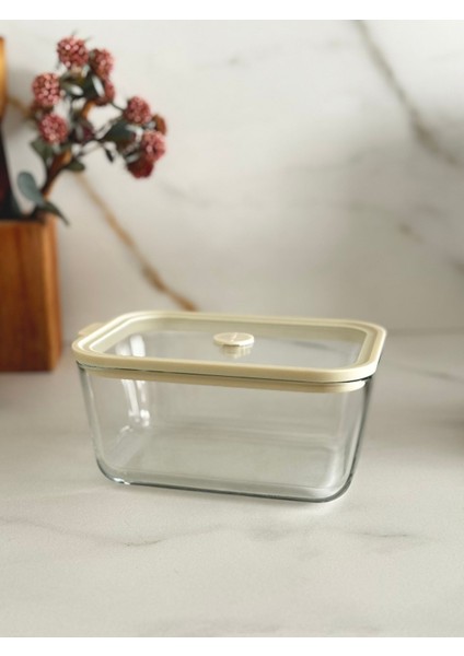 Vakumlu Cam Saklama Kabı 1380ML