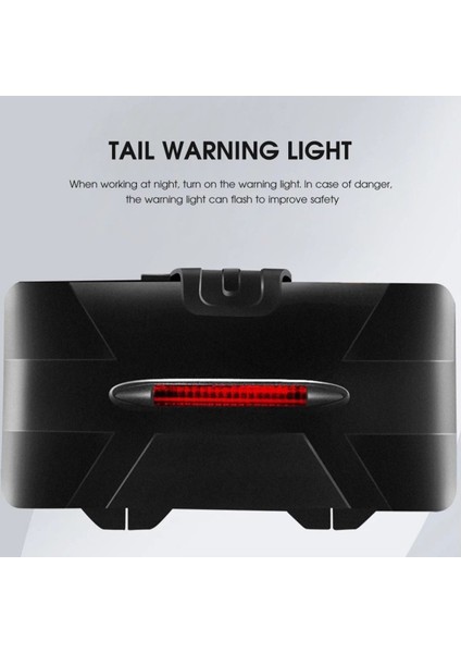 PS-888 Güçlü USB Şarj Edilebilir Profesyonel 8 Modlu 6000 Lümen 8 LED Su Geçirmez Kafa Lambası