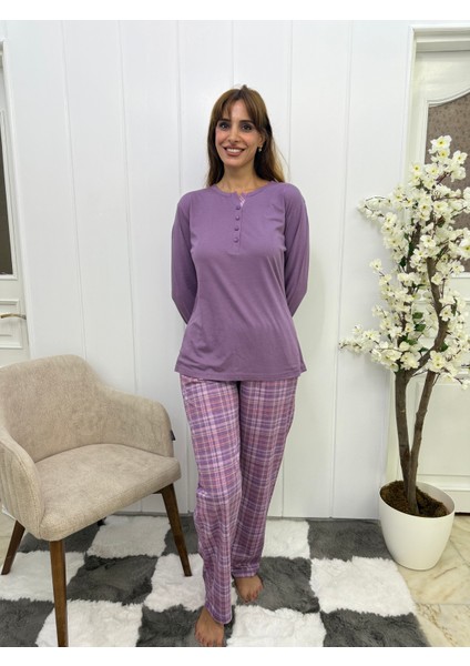 Yeni Ürün... Pamuklu Modal Rahat Kesim Yumuşacık Kumaştan Spor Kadın Püjama Takımı fiyatları