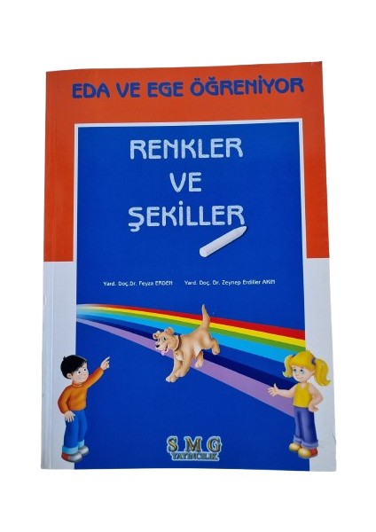 Eda Ege Öğreniyor- Renkler ve Şekiller 96 sayfa okul öncesi etkinlik, aktivite ve kavram kitabı