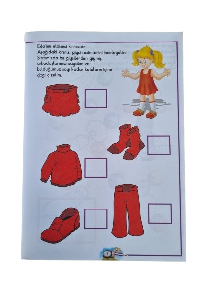 Eda Ege Öğreniyor- Renkler ve Şekiller 96 sayfa okul öncesi etkinlik, aktivite ve kavram kitabı fiyatları