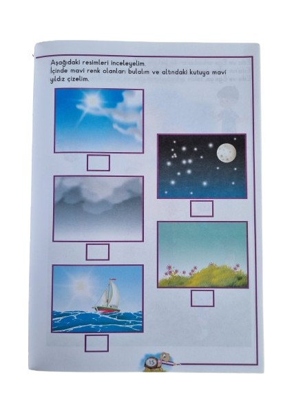 Eda Ege Öğreniyor- Renkler ve Şekiller 96 sayfa okul öncesi etkinlik, aktivite ve kavram kitabı modelleri