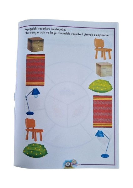 Eda Ege Öğreniyor- Renkler ve Şekiller 96 sayfa okul öncesi etkinlik, aktivite ve kavram kitabı indirimleri