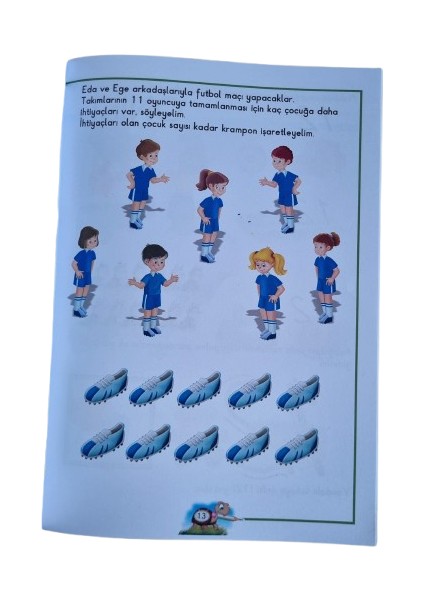 Eda ve Ege Öğreniyor Matematik 2 (10-20) Zor Matematik (64 sf) okul öncesi aktivite ve etkinlik kitabı modelleri