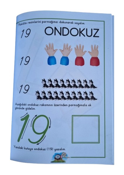Eda ve Ege Öğreniyor Matematik 2 (10-20) Zor Matematik (64 sf) okul öncesi aktivite ve etkinlik kitabı fırsatları