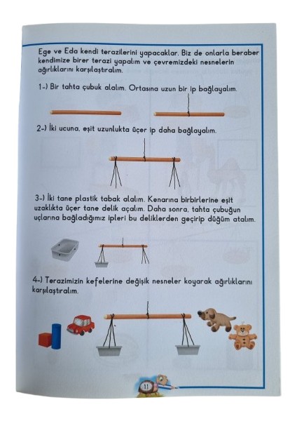 Eda Ege Öğreniyor- Zıt Kavramlar 96 sayfa okul öncesi etkinlik, aktivite ve kavram kitabı modelleri