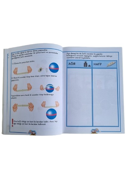 Eda Ege Öğreniyor- Zıt Kavramlar 96 sayfa okul öncesi etkinlik, aktivite ve kavram kitabı indirimleri