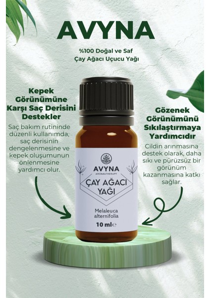 Çay Ağacı Uçucu Yağı 10 ml %100 Saf ve Doğal (Tea Tree Essential Oil) - 3 Al 2 Öde modelleri