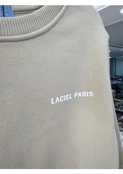Kız Çocuk Pamuklu Oversize Sweatshirt Eşofman Alt Takım - Rahat ve Şık fırsatları