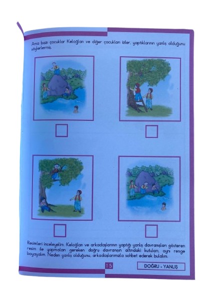 Masallarla Kavramlar Nasrettin Hoca ile Zıt Kavramlar 1 ve Keloğlanla Zıt Kavramlar 2 Okul Öncesi 2li Aktivite Kitabı indirimleri