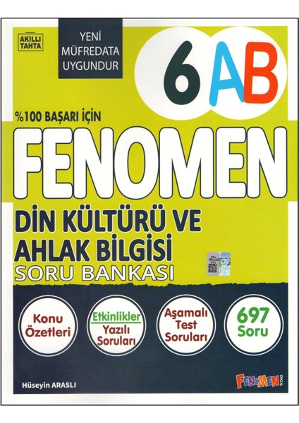Fenomen 6.sınıf 6AB Din Kültürü ve Ahlak Bilgisi Soru Bankası