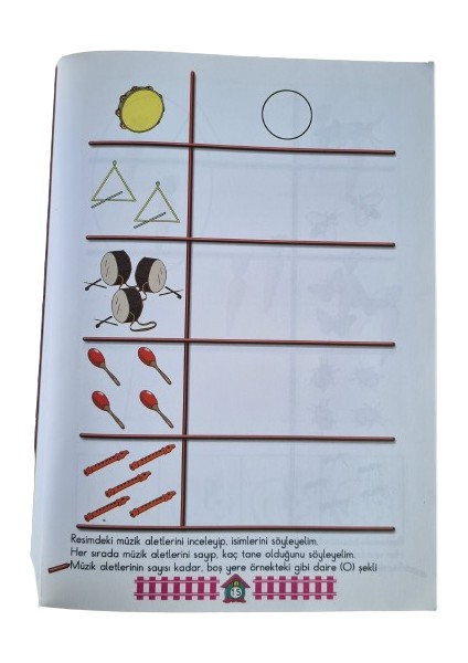 Bizim Sınıf Matematik 5-6 Yaş Okul Öncesi Matematik Eğitim ve Aktivite Kitabı (64 Sf) fiyatları