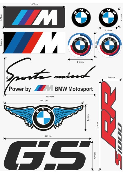 Bmw Uv Dtf Kask - Motor Sticker Seti – 10 Parça, Kabartmalı & Dayanıklı Motor Sticker fiyatları