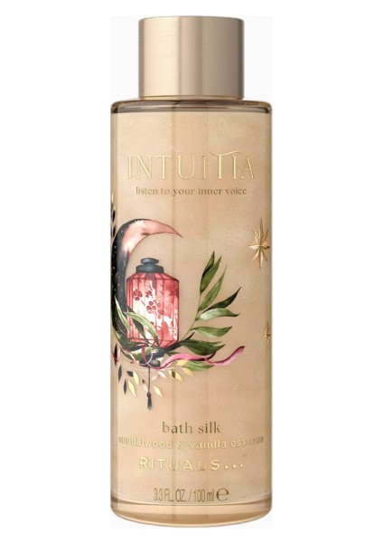 Intuitia Bath Silk 100 ML, Safran, Vanilya ve Sandal Ağacı Aromalı Besleyici Banyo Sütü