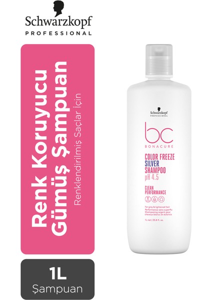 Beyaz Saçlar Için Sararmakarşıtı Gümüş Şampuan 1000ML