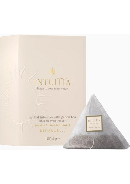 Intuitia Bitkisel Yeşil Çay 40 g, Yasemin, Lavanta ve Adaçaylı Rahatlatıcı Çay