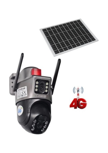 3+3 Mp Sim Kartlı Solar Kablosuz Güvenlik Kamerası BS-2084 fiyatları