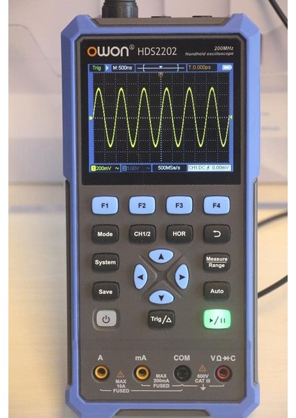 HDS2202 200 Mhz El Tipi Osiloskop-Multimetre
