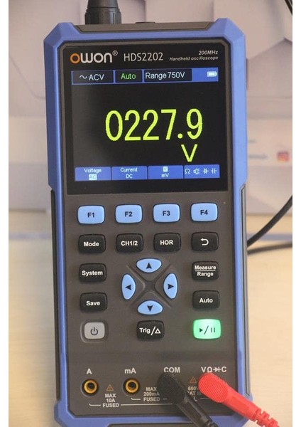 HDS2202 200 Mhz El Tipi Osiloskop-Multimetre fiyatları