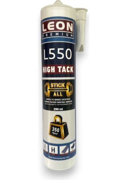 L550 Hıgh Tack - Montaj ve Korniş Yapıştırıcı