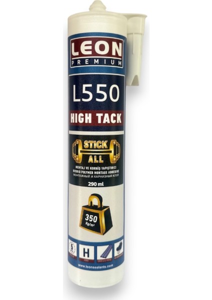 L550 Hıgh Tack - Montaj ve Korniş Yapıştırıcı fırsatları