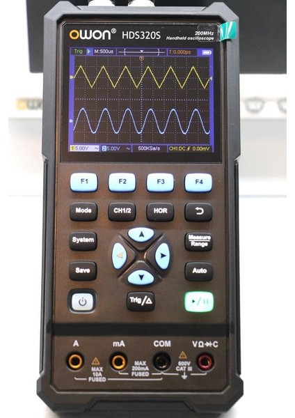 HDS320S 200 Mhz El Tipi Osiloskop + Multimetre + 30 Mhz Fonksiyon Jeneratör