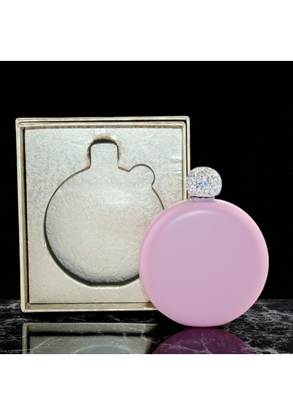 Luna Pembe Matara – Kristal Topuzlu Vip Şık Tasarım