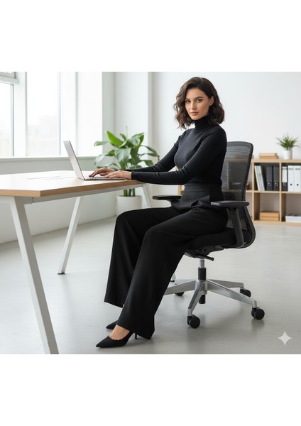 Kadın Pileli Şık Pantolon