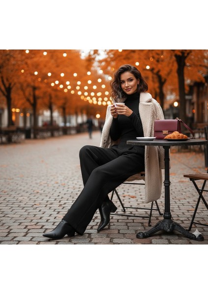 Kadın Pileli Şık Pantolon fiyatları