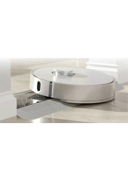 3yk.3d 1,8 cm Yükseklik Robot Süpürge, Tekerlekli Sandalye, Kapı Eşik Rampası (GRİ)