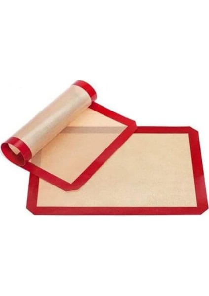 Silikon Pişirme Matı, Yıkanabilir Yanmaz Pastacılık Fırın Matı - Isıya Dayanıklı, Çok Renkli, 30 x 40 cm fiyatları