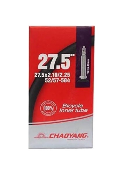 Iç Lastik (27.5×2.10/2.25) - FV48 (Ince Sibop)