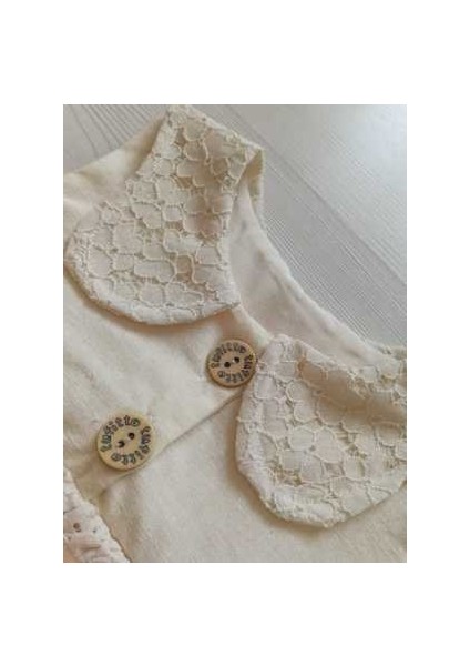 Dantelli ve Düğmeli Altında Zıbını Olan Şık Elbise fırsatları