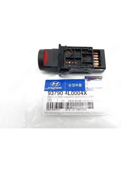 Flaşör Dörtlü Düğmesi Hyundaı Accent Blue 2015-