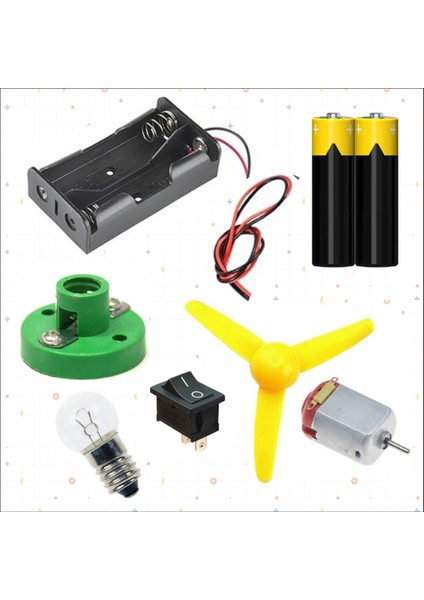 Breaboard Temel Elektrik ve Elektronik Eğitim Set (Lamba Motor ve Breadbord Set) fırsatları