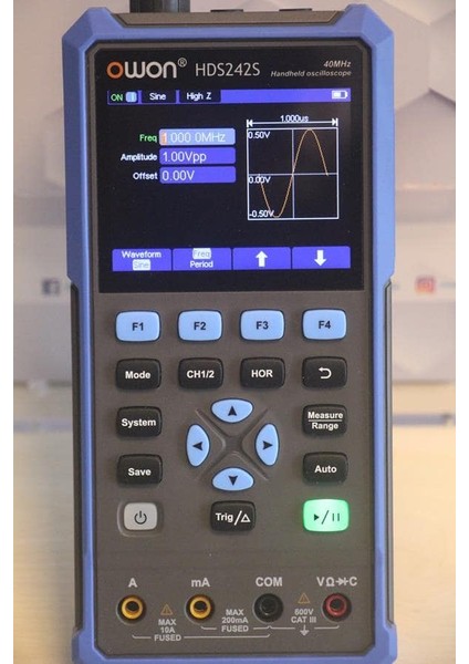 HDS242S 40 Mhz El Tipi Osiloskop-Mult-Fonkjen fiyatları