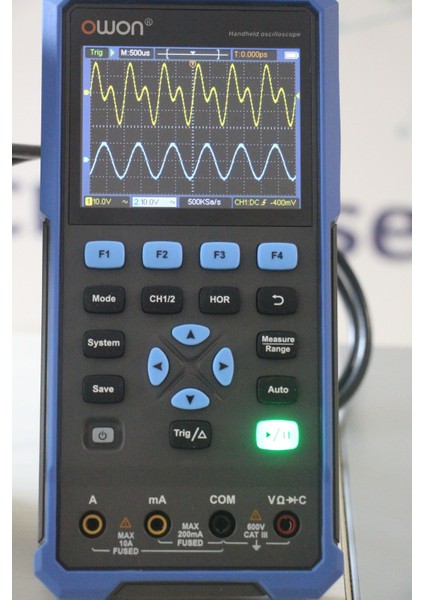 HDS2102 100 Mhz El Tipi Osiloskop-Multimetre