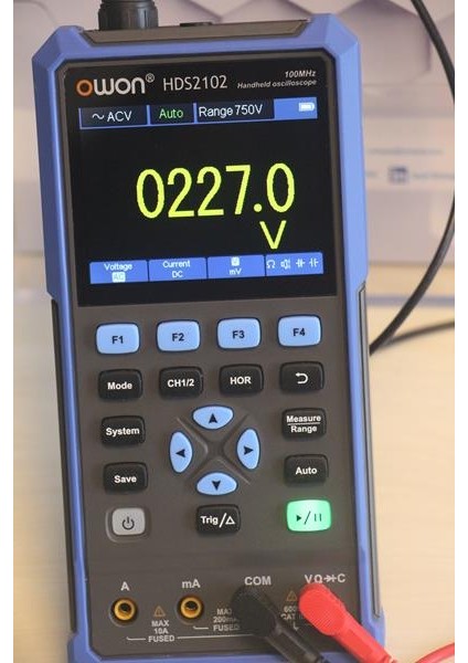 HDS2102 100 Mhz El Tipi Osiloskop-Multimetre fiyatları