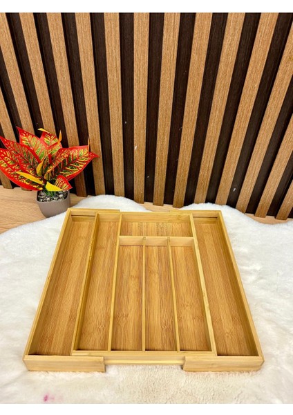 Çekmece Içi Açılabilir Bambu Kaşıklık 35X38CM fırsatları