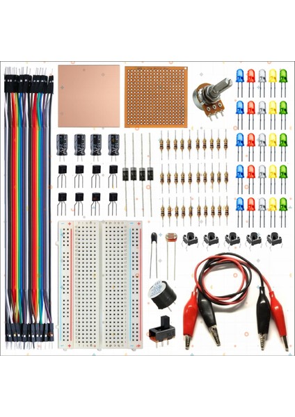 Breadboard Temel Elektronik Eğitim Seti
