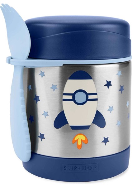 Zoo Paslanmaz Çelik Termos 325 ml Roket