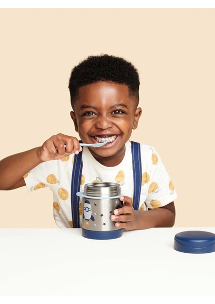 Zoo Paslanmaz Çelik Termos 325 ml Roket modelleri