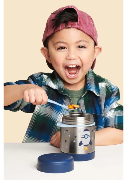 Zoo Paslanmaz Çelik Termos 325 ml Roket