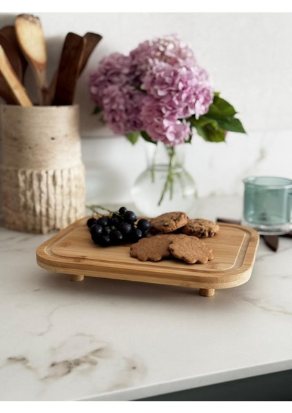 Bambu Sunum ve Servis Tahtası 27X22CM