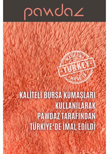 Kedi ve Köpek Battaniyesi - Çift Katlı, Yıkanabilir L (Şeftali) indirimleri