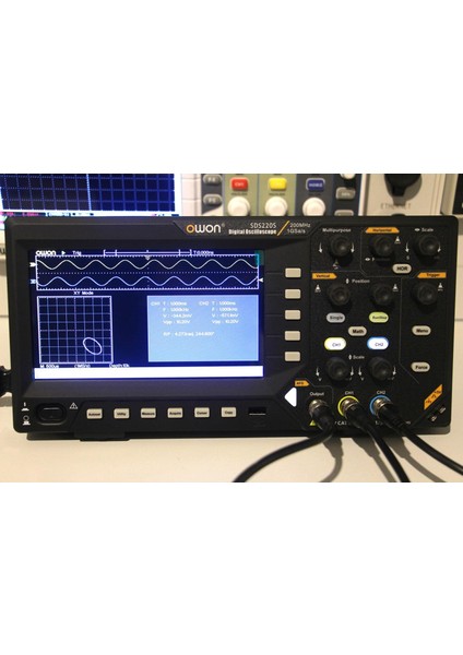 SDS220S 200 Mhz Osiloskop + Fonksiyon Jeneratör