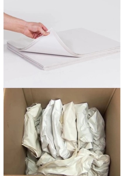 Gazete Beyazı Bardak Sarma Taşınma Paketleme Kağıdı 40 x 60 ( 20 Adet)