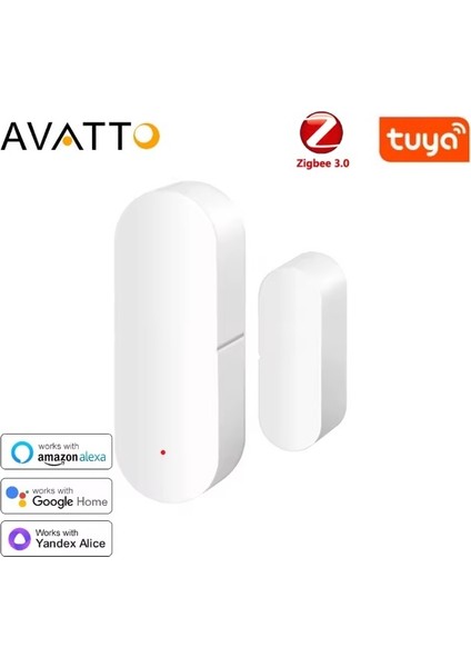 Avatto Tuya Zigbee Kapı Sensörü Akıllı Kapı Dedektörü