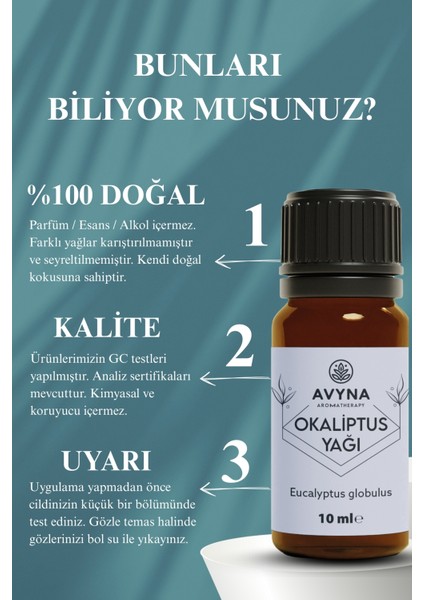 Okaliptus Uçucu Yağı 10 ml Saf ve Doğal (Eucalyptus Essential Oil) - 3 Al 2 Öde modelleri